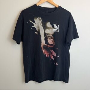 The Who Black Graphic Tee